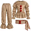 hombre PAYASO IT PENNYWISE _unitalla_ aduto - juvenil.webp