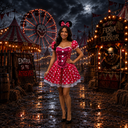 MINNIE MOUSE "unitalla" adulto - juvenil